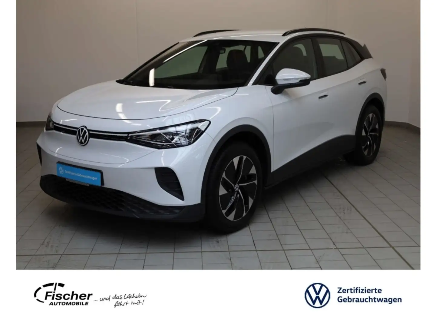 Volkswagen ID.4 Elektro Pro 77kWh NAV/LED/19''/Wärmepumpe Weiß - 1
