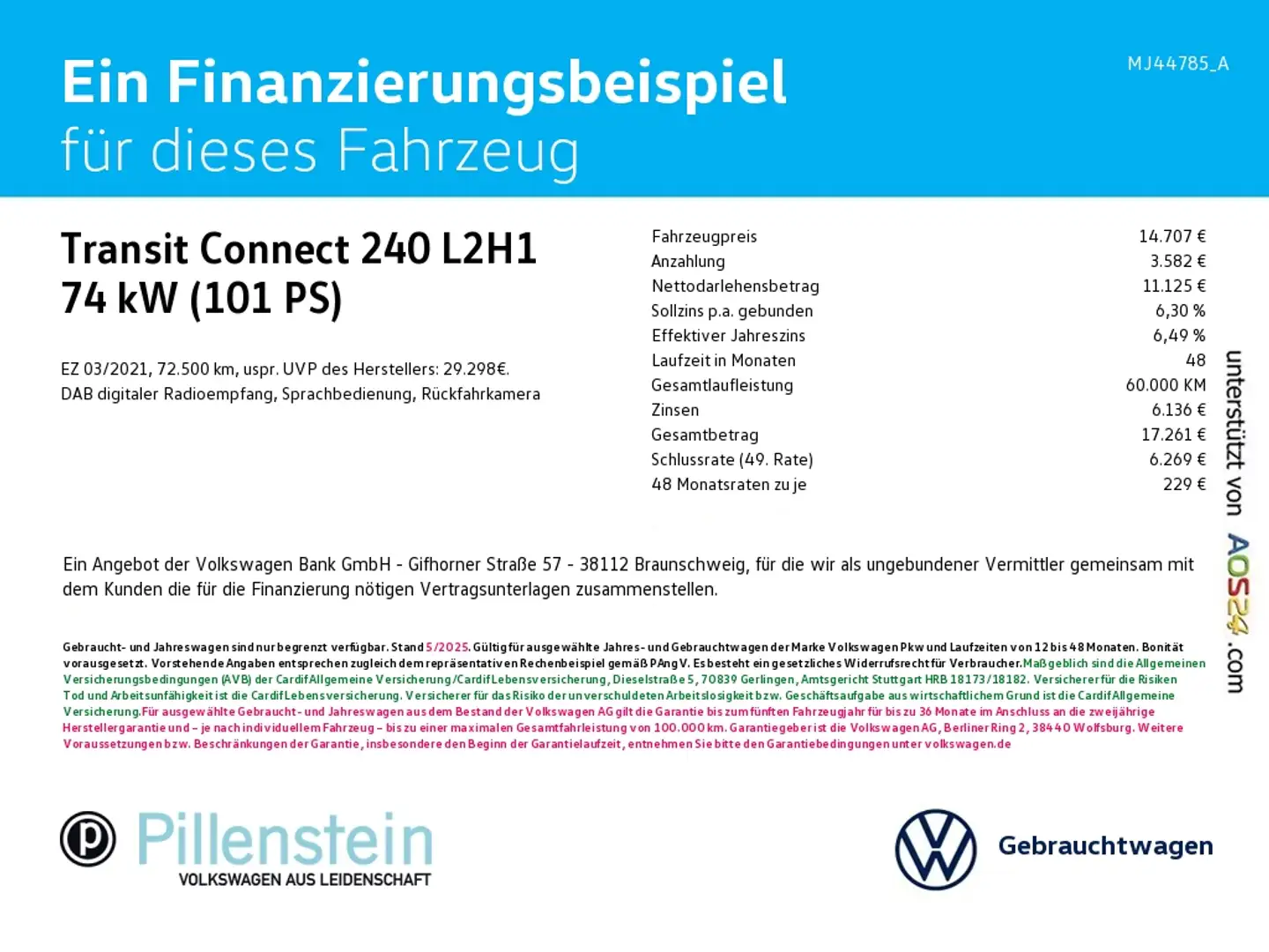 Ford Transit Connect 240 L2H1 NAVI+PDC+ALU Weiß - 2