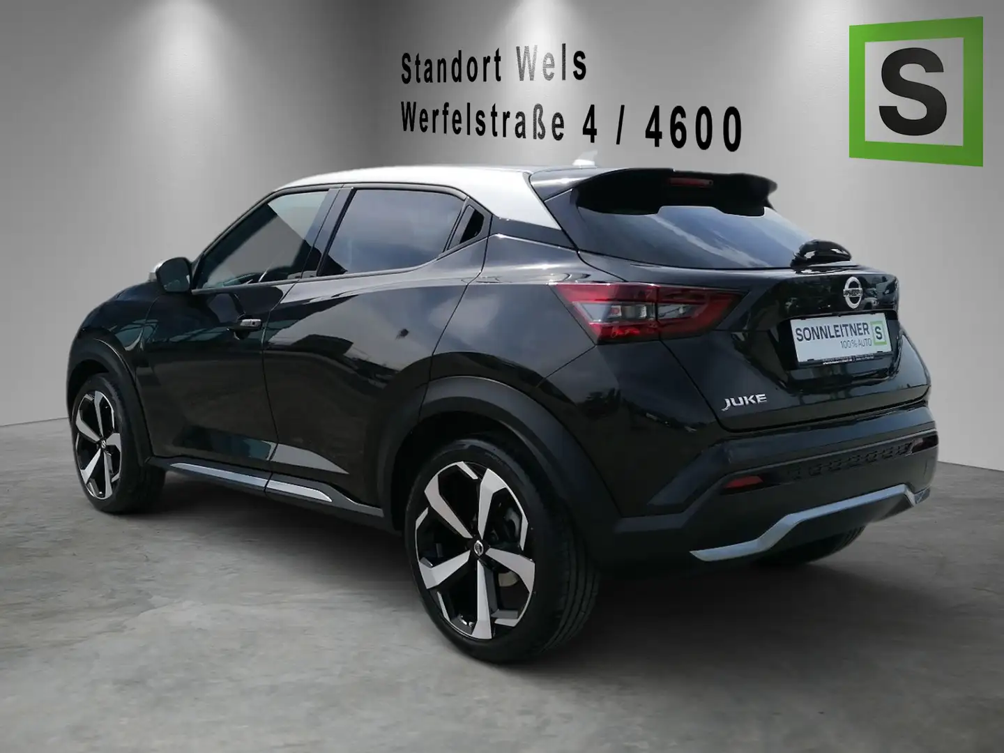 Nissan Juke JUKE Tekna 1,0 DIG-T Zwart - 2