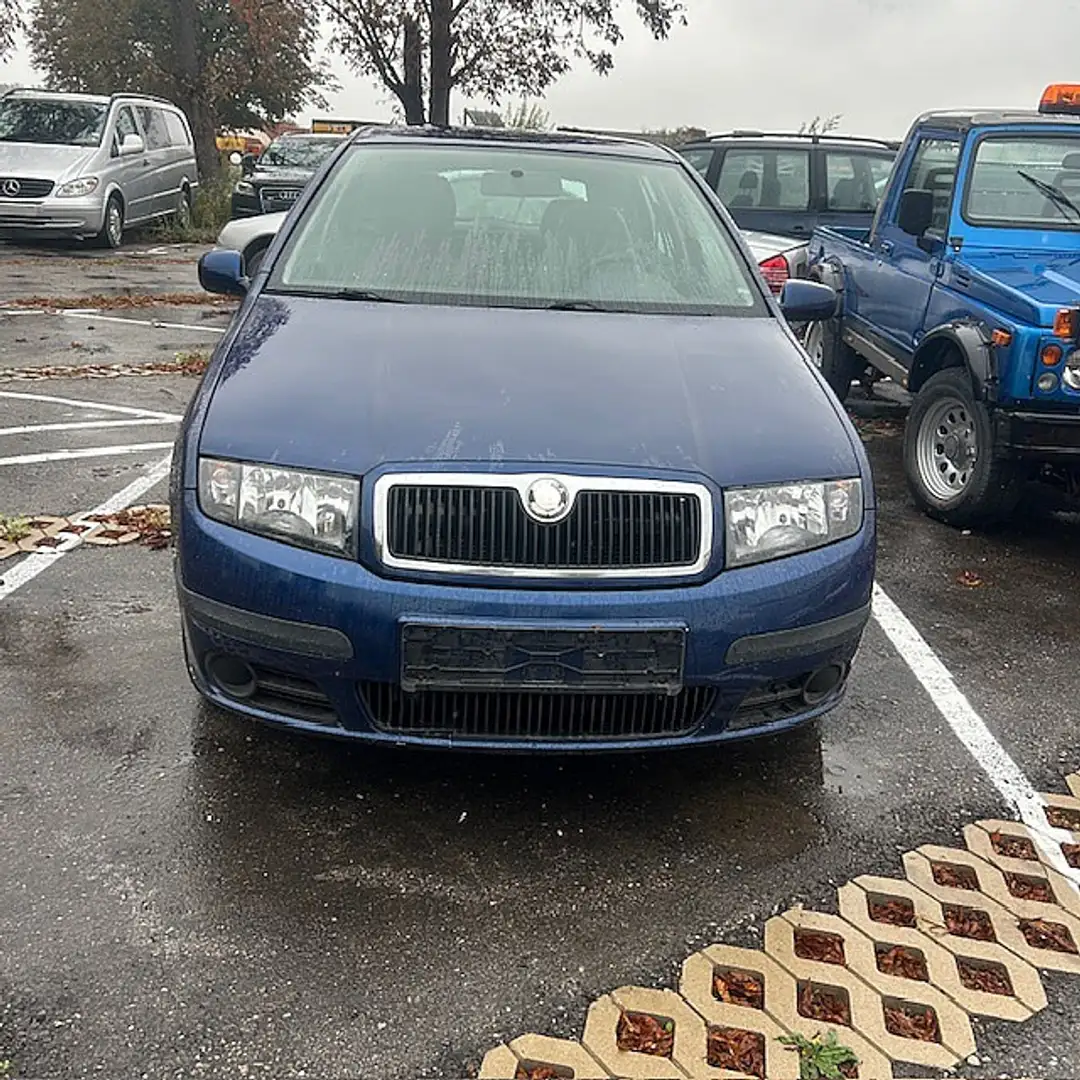 Skoda Fabia Blau - 1