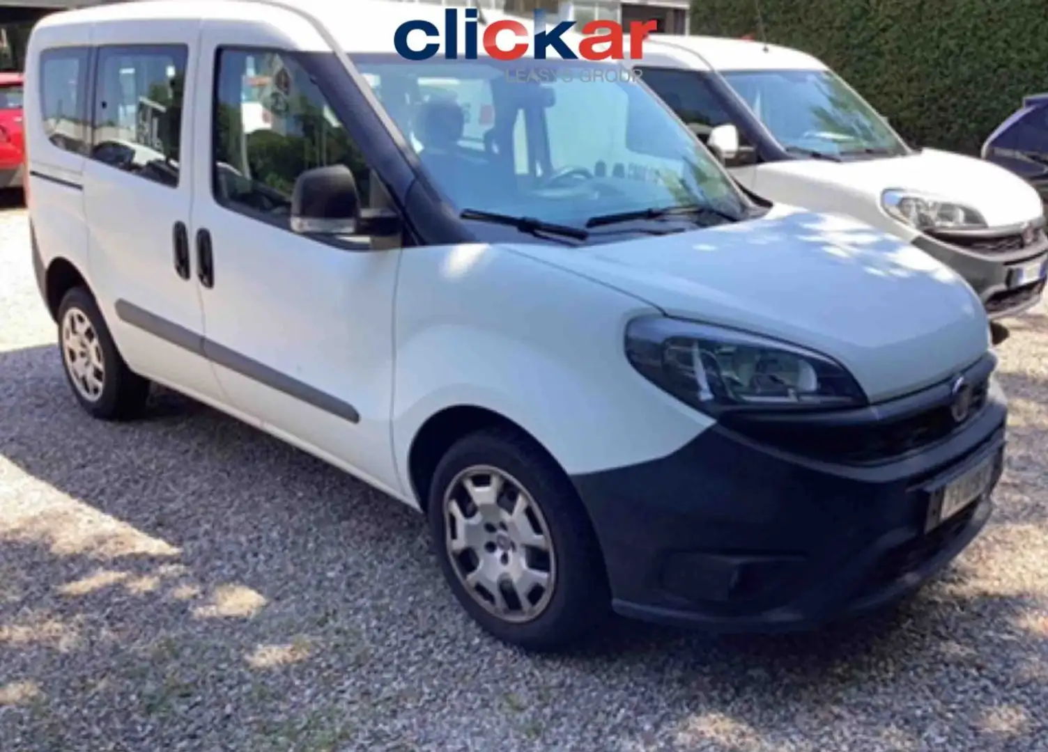 Fiat FIAT DOBLO' 1.3 MULTIJET 16V 95CV E6 5 POSTI Blanc - 2