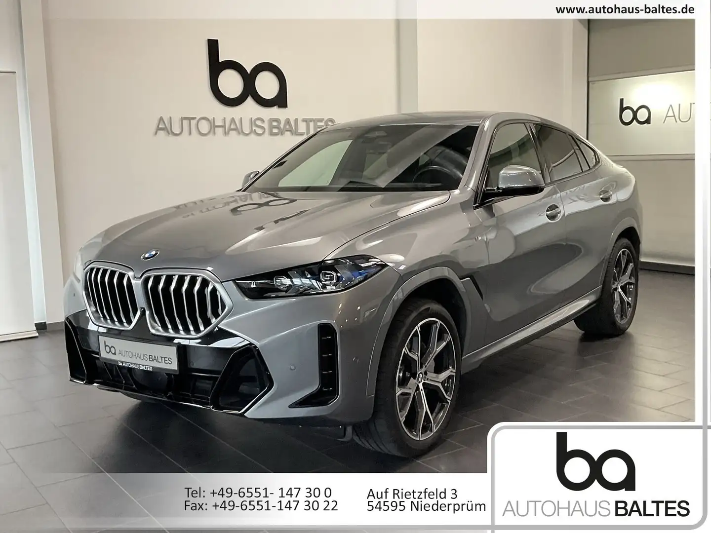 BMW X6 X6 xDrive 30d M Sport 21/Pano/ParkPro/DrivAss/HK Gris - 1