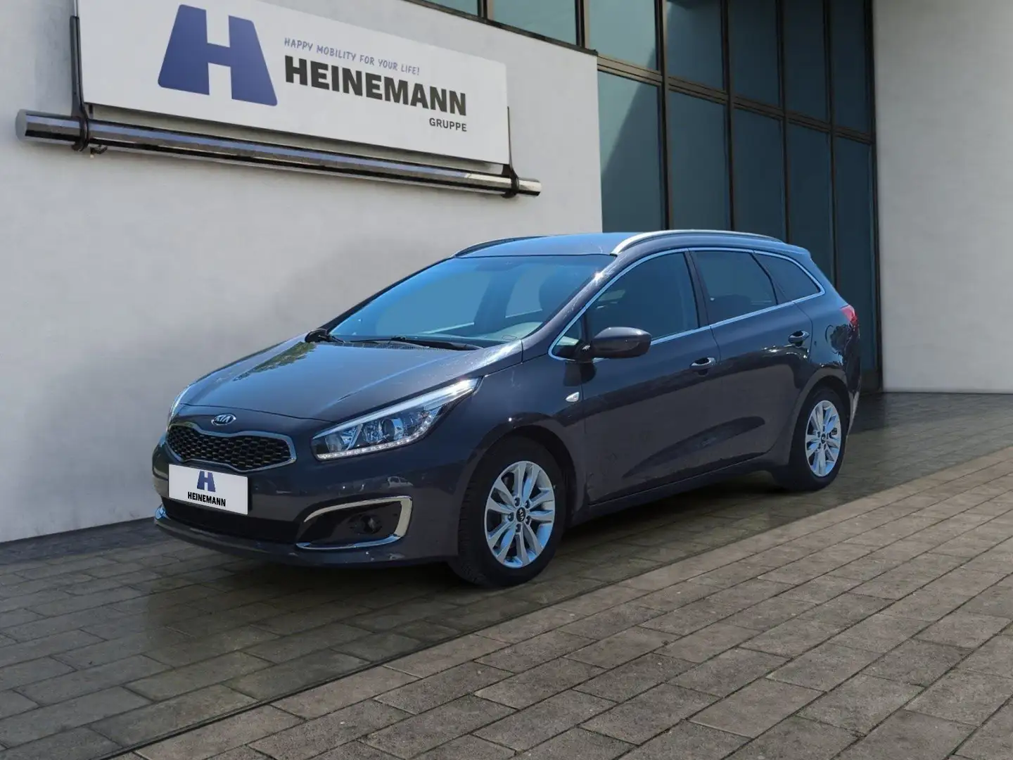 Kia Ceed / cee'd Ceed 1.6 CRDi Sportswagon ||SHZ||LHZ||Tempomat|| Grijs - 1