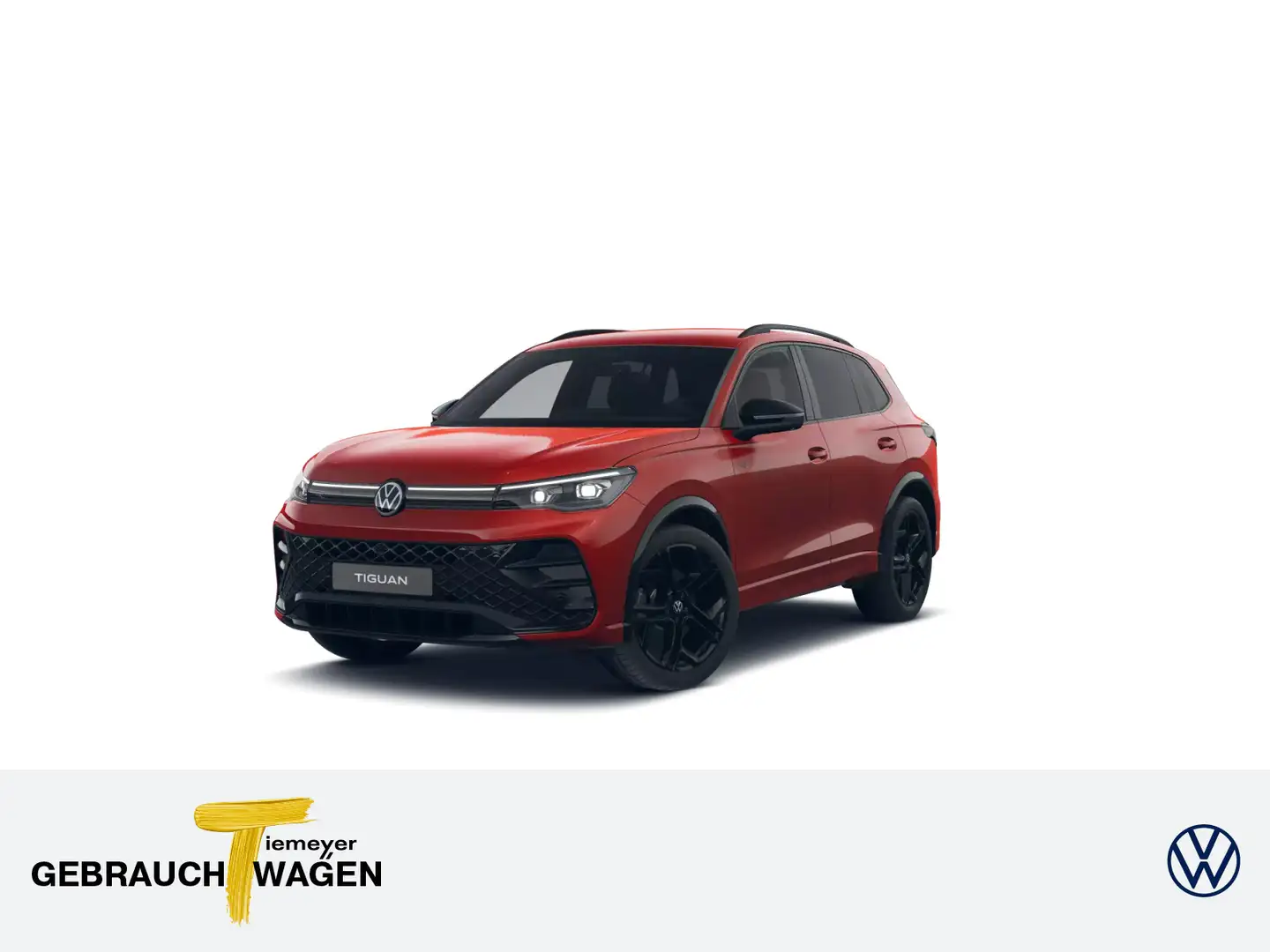 Volkswagen Tiguan 2.0 TSI R-LINE BLACK LEDER SITZHZG H/K Rot - 1