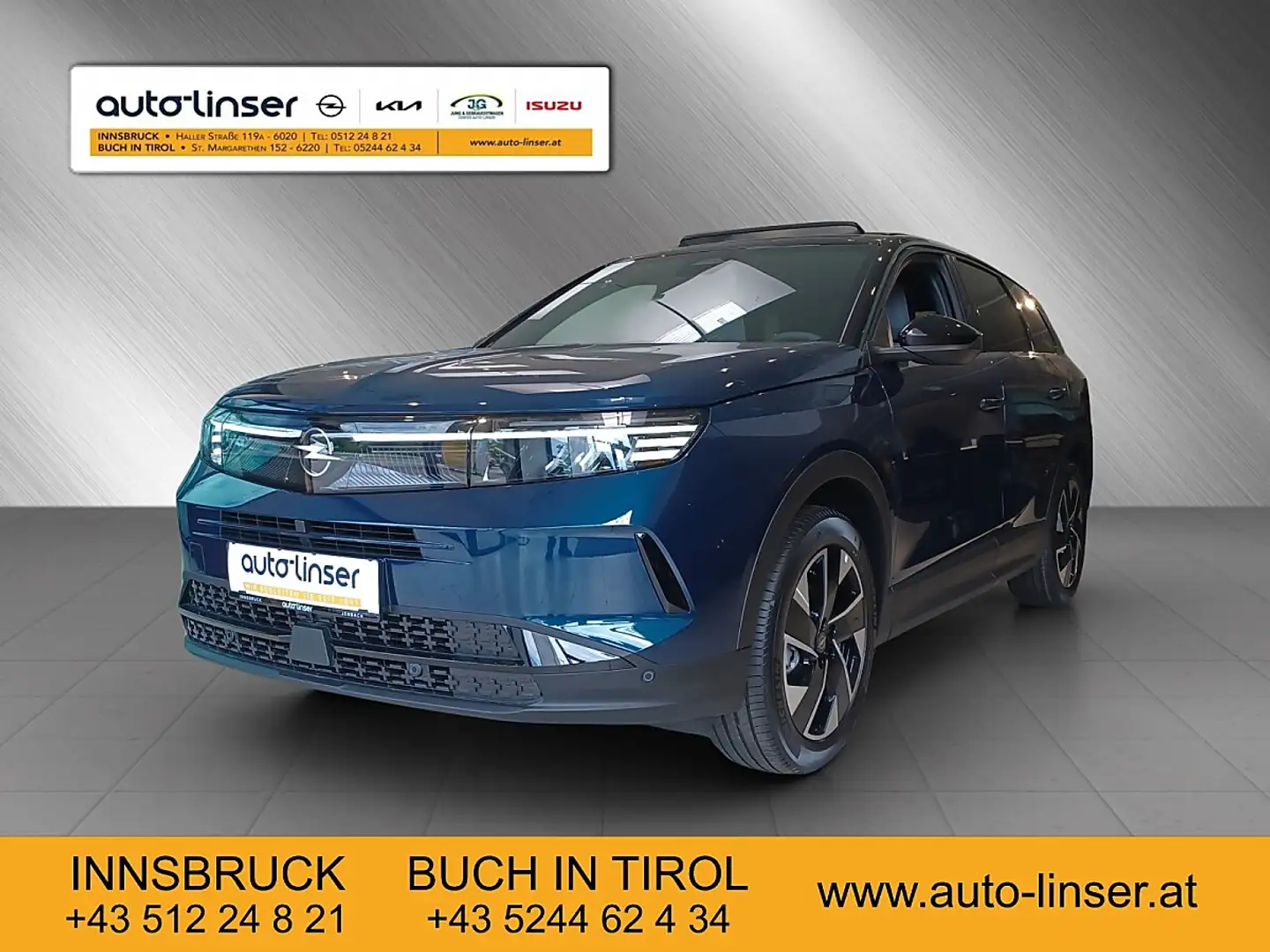 Opel Grandland 1.2 MHEV GS Aut. Blau - 1