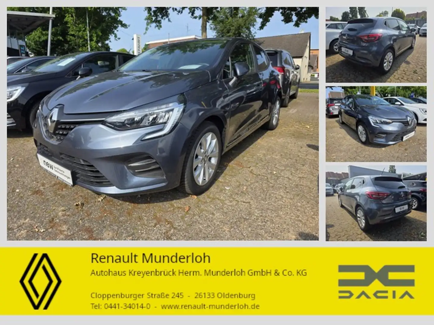 Renault Clio Experience Grau - 1