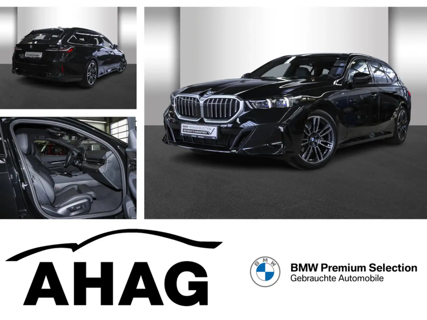 BMW 520 i Touring M Sportpaket Standhzg. Klimaaut. Schwarz - 1