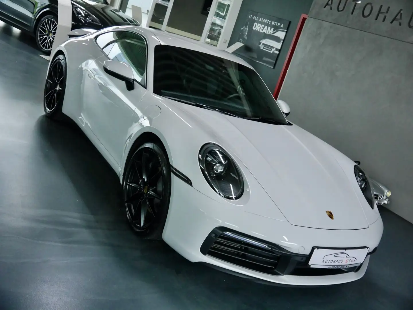 Porsche 992 *Sportabgas*Matrix LED*Garantie 12.2025* Wit - 1