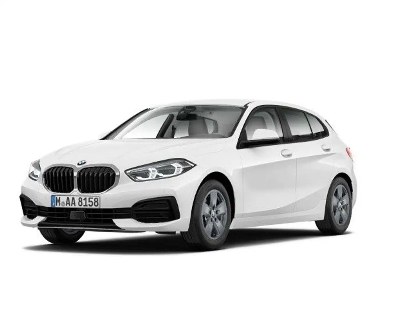 BMW 118 d Advantage Navi Tempom.aktiv Bluetooth PDC M Weiß - 1