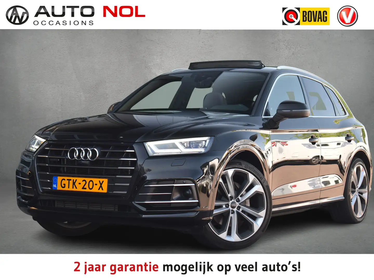 Audi Q5 55 TFSI e quattro Competition S-Line | BOM VOL! | Zwart - 1