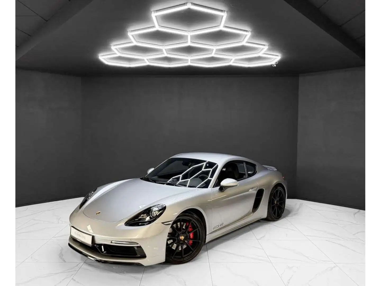 Porsche Cayman 718 GTS 4.0 / SportDesign / CarPlay Grijs - 1