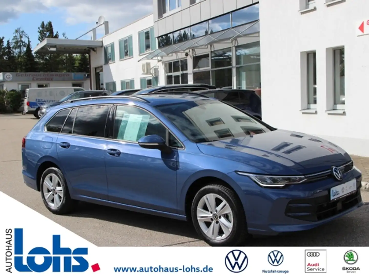 Volkswagen Golf Variant VIII Variant 1.5 TSI AHK Life  LED NAVI Bleu - 1