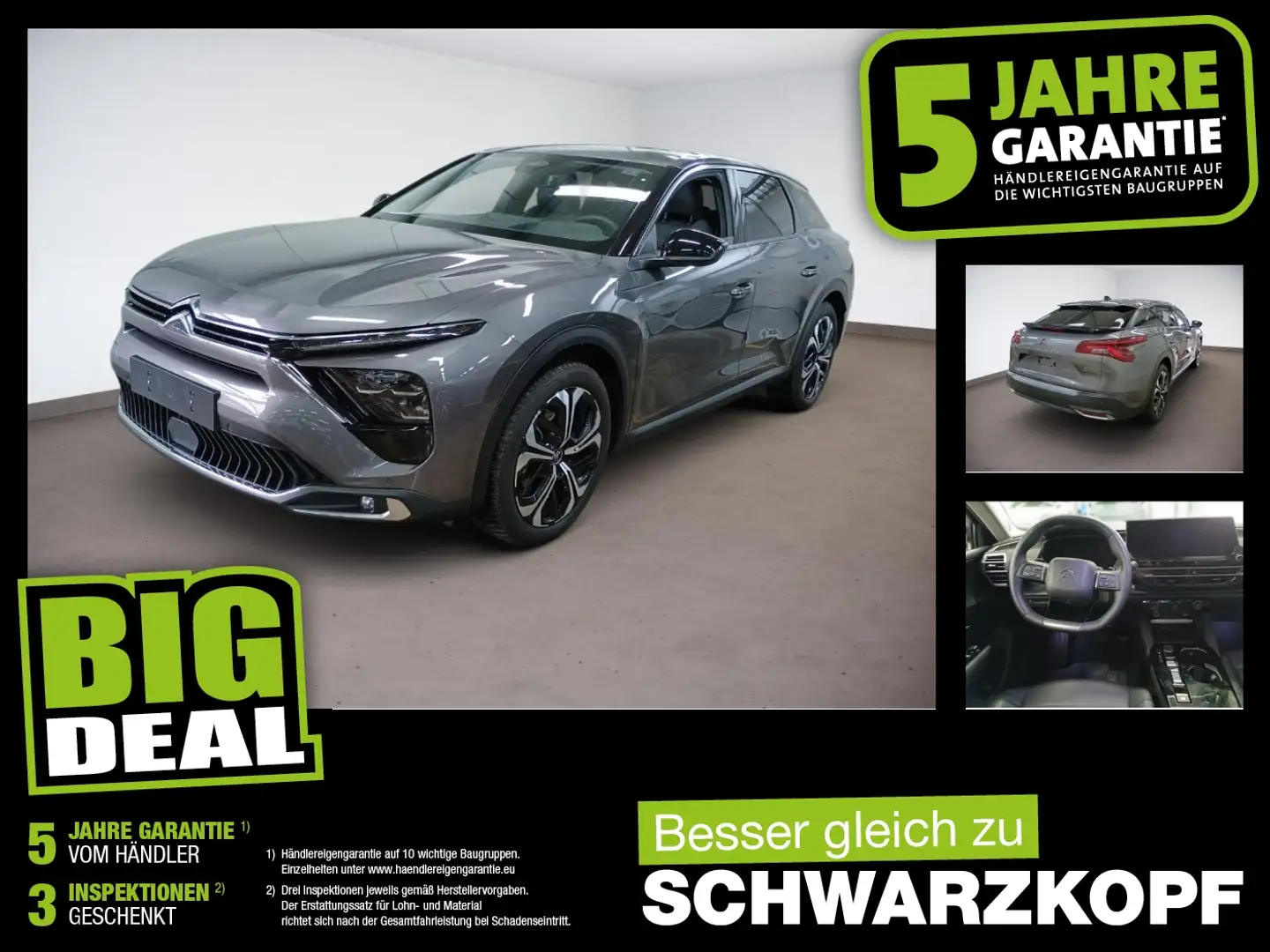 Citroen C5 X 1.2 PureTech Fin. ab 2,99% Navi,2xKlima Gris - 1