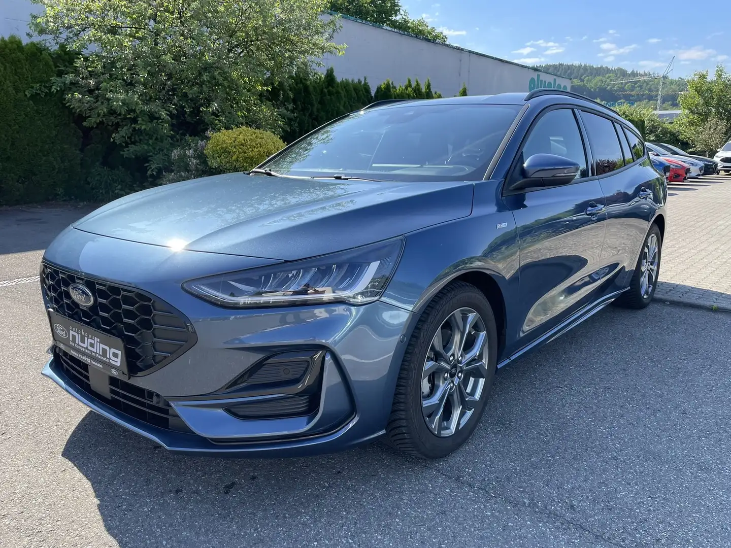 Ford Focus Turnier 1.0 EcoBoost Hybrid ST-Line X Bleu - 2