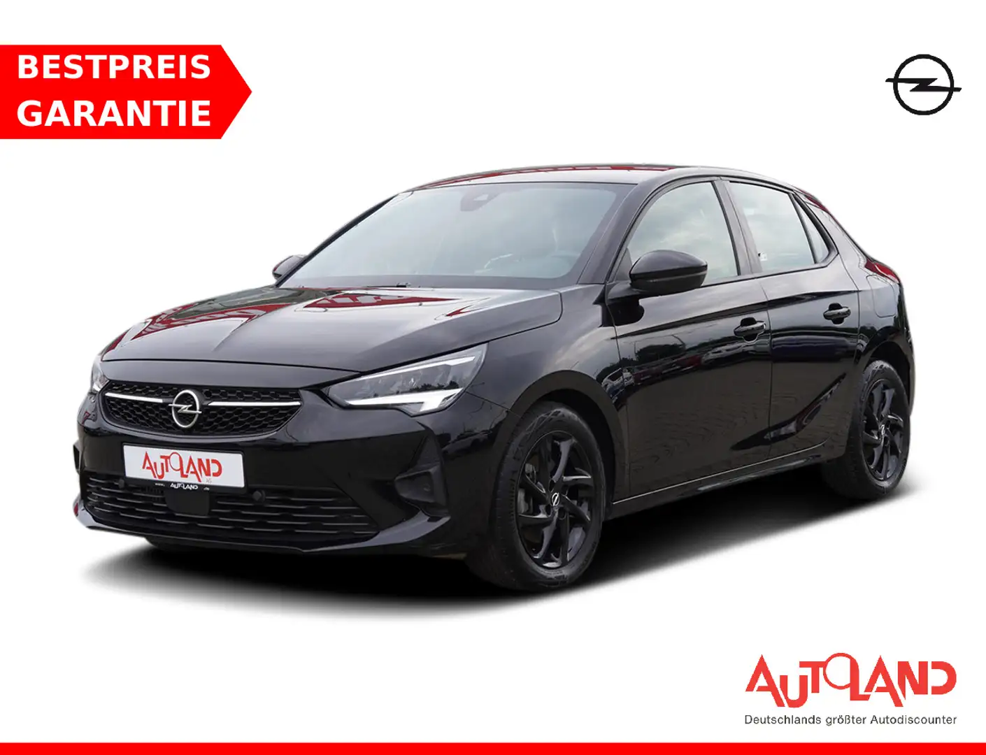 Opel Corsa GS 1.2 DI Turbo LED Navi Tempomat Noir - 1