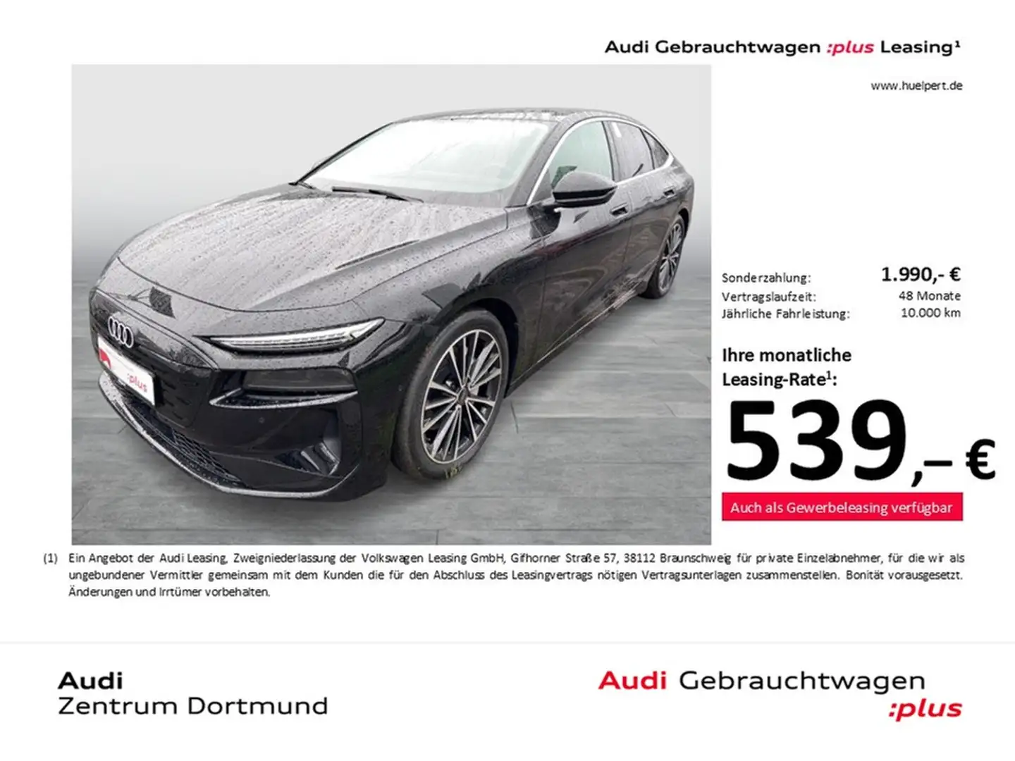 Audi A6 e-tron Sportback quattro advanced AHK ACC 20Z Schwarz - 1
