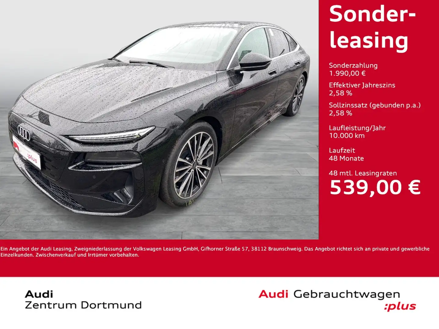 Audi A6 e-tron Sportback quattro advanced AHK ACC 20Z Noir - 1