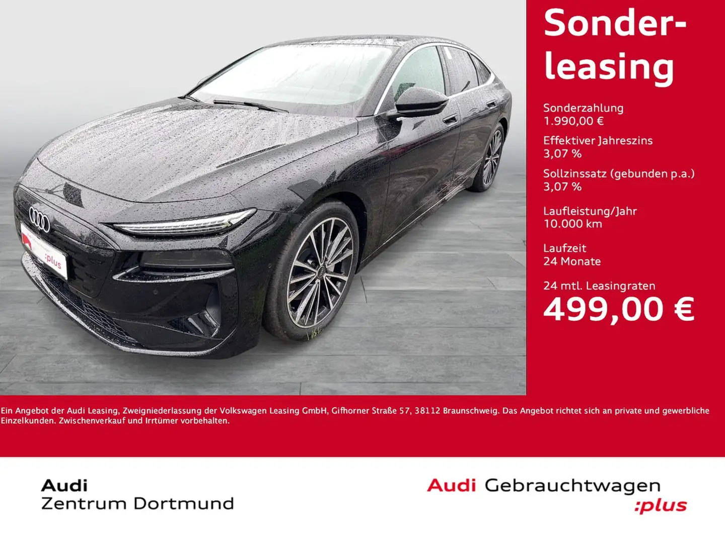 Audi A6 e-tron Sportback quattro advanced AHK ACC 20Z Schwarz - 1