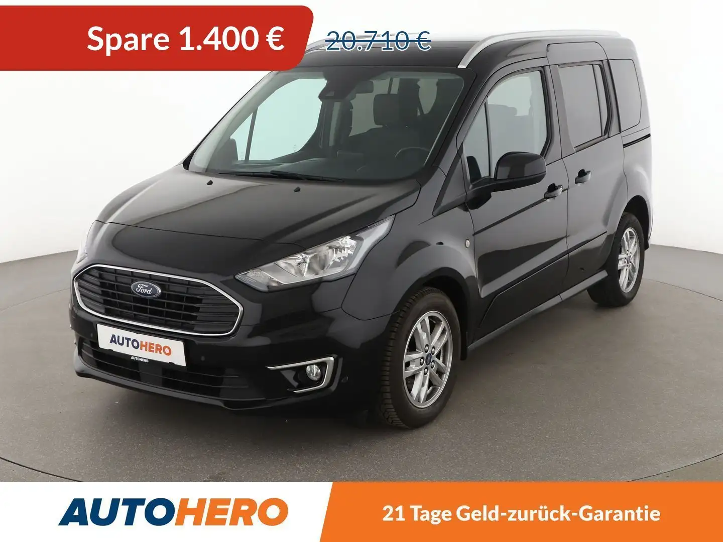 Ford Tourneo Connect 1.5 EcoBlue TDCi Titanium *NAVI*TEMPO*CAM*PDC*SHZ* Schwarz - 1