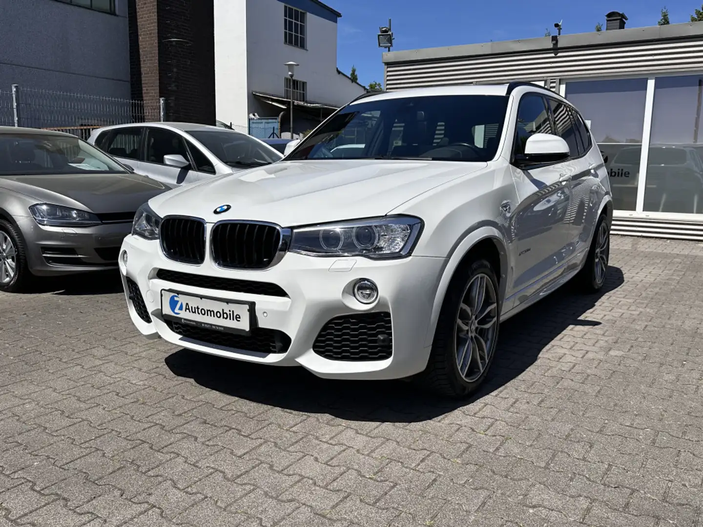 BMW X3 xDrive 20d M-Sportpaket Blanc - 2