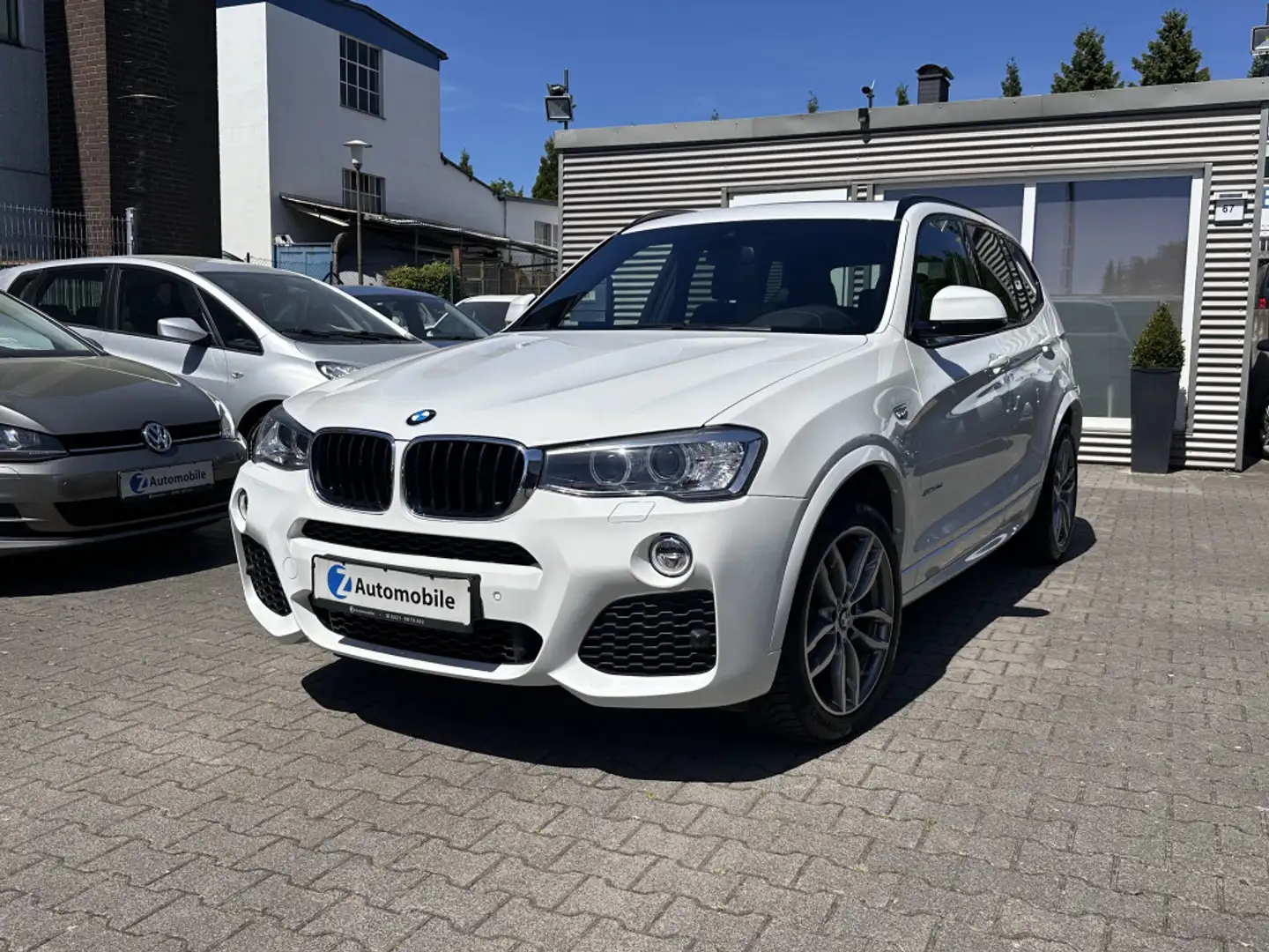 BMW X3 xDrive 20d M-Sportpaket Blanc - 1