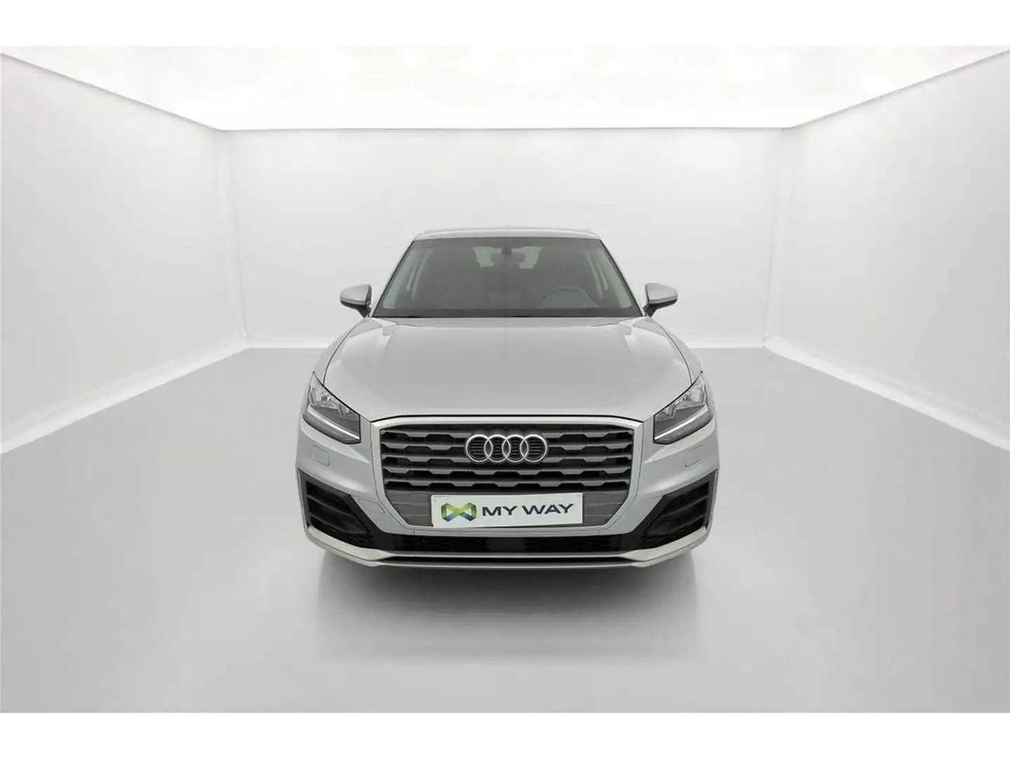 Audi Q2 S-Line 30TDI 85kW(116ch) 6v * GPS * BLUETOOTH * RE Zilver - 2