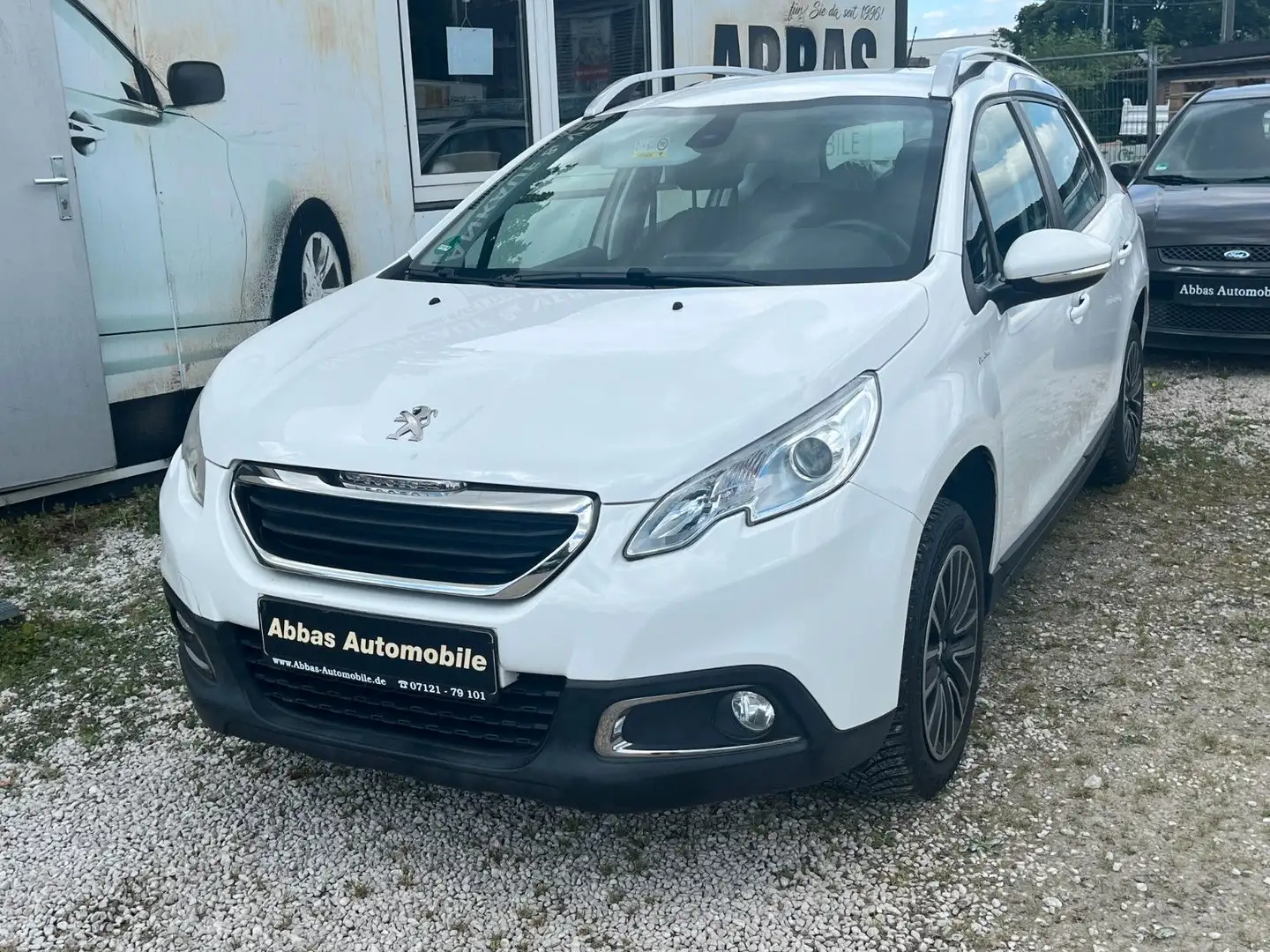 Peugeot 2008 Active SHZ,8-Fach Bereift, TÜV neu Weiß - 1