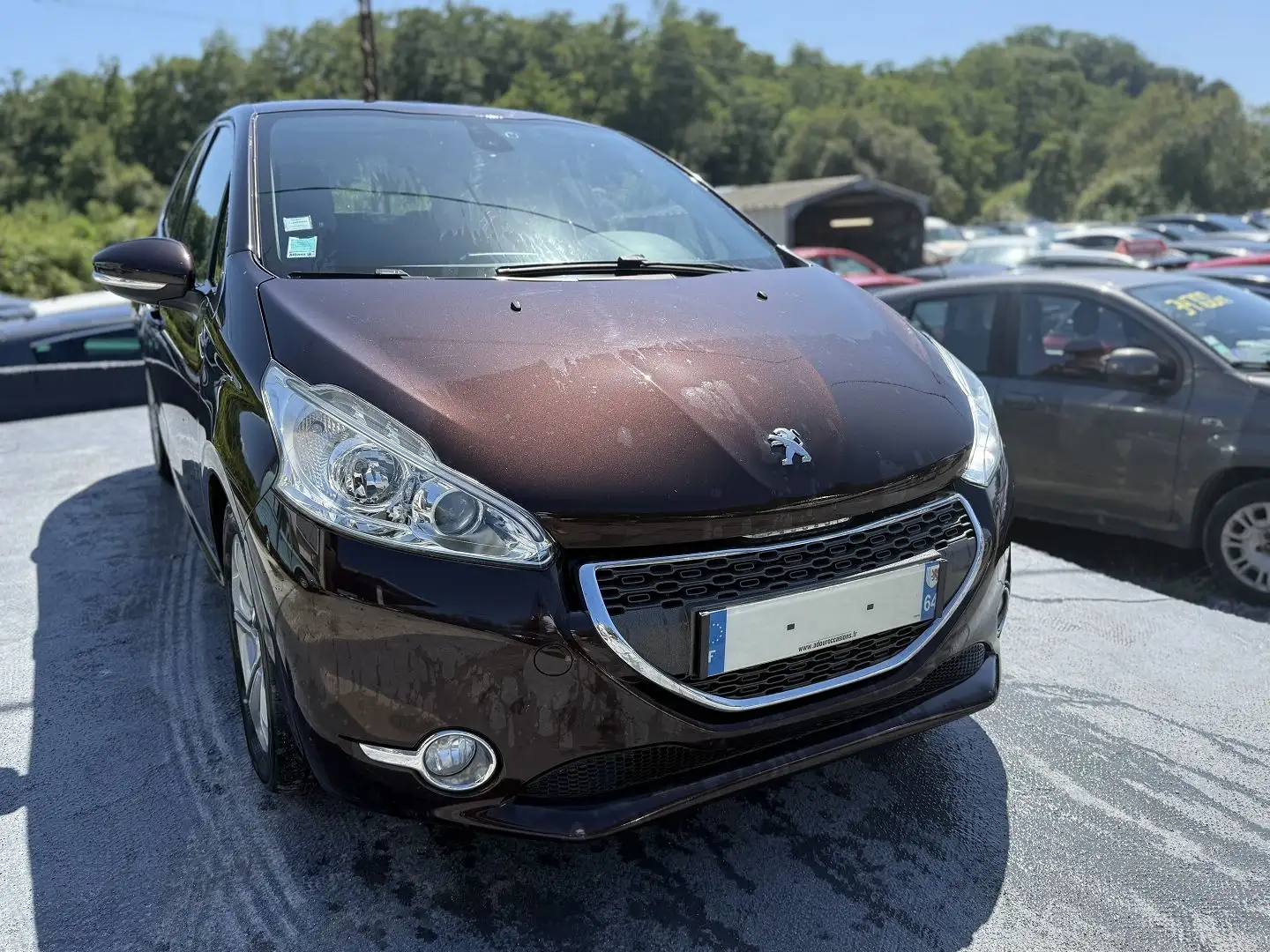 Peugeot 208 1.6 E-HDI FAP ALLURE 5P Rouge - 1