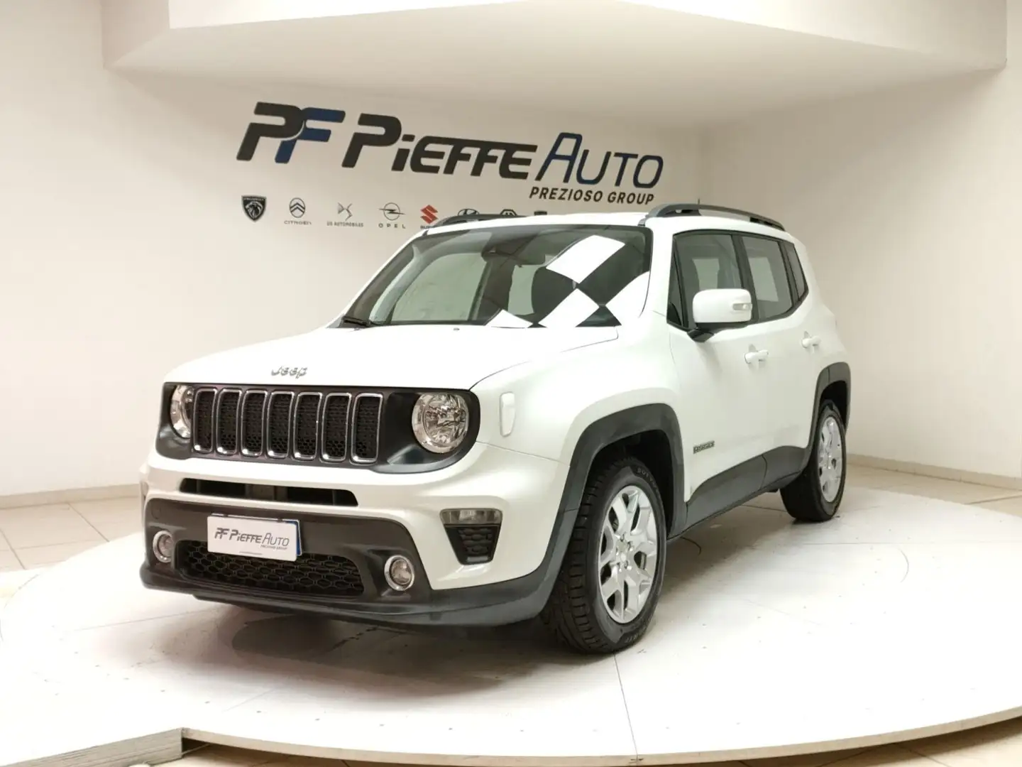 Jeep Renegade - Renegade 1.6 Mjt 120 CV Longitude Blanc - 1