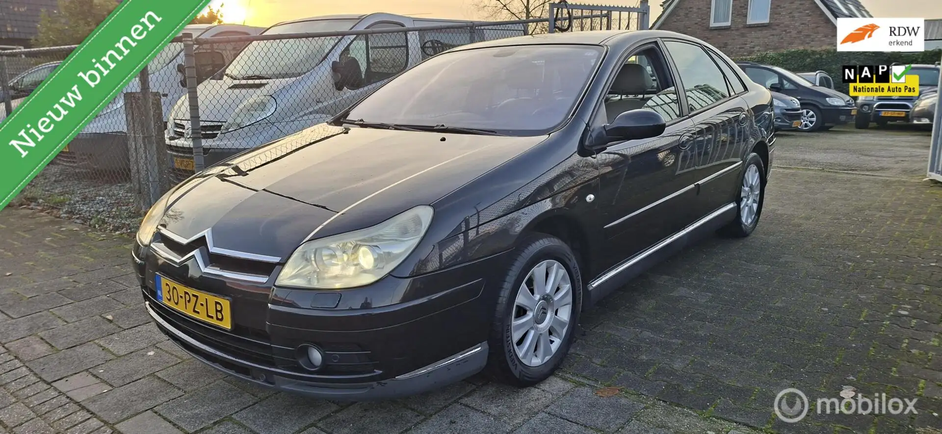 Citroen C5 2.0-16V Exclusive lederen bekleding Clima 180272 n Zwart - 1