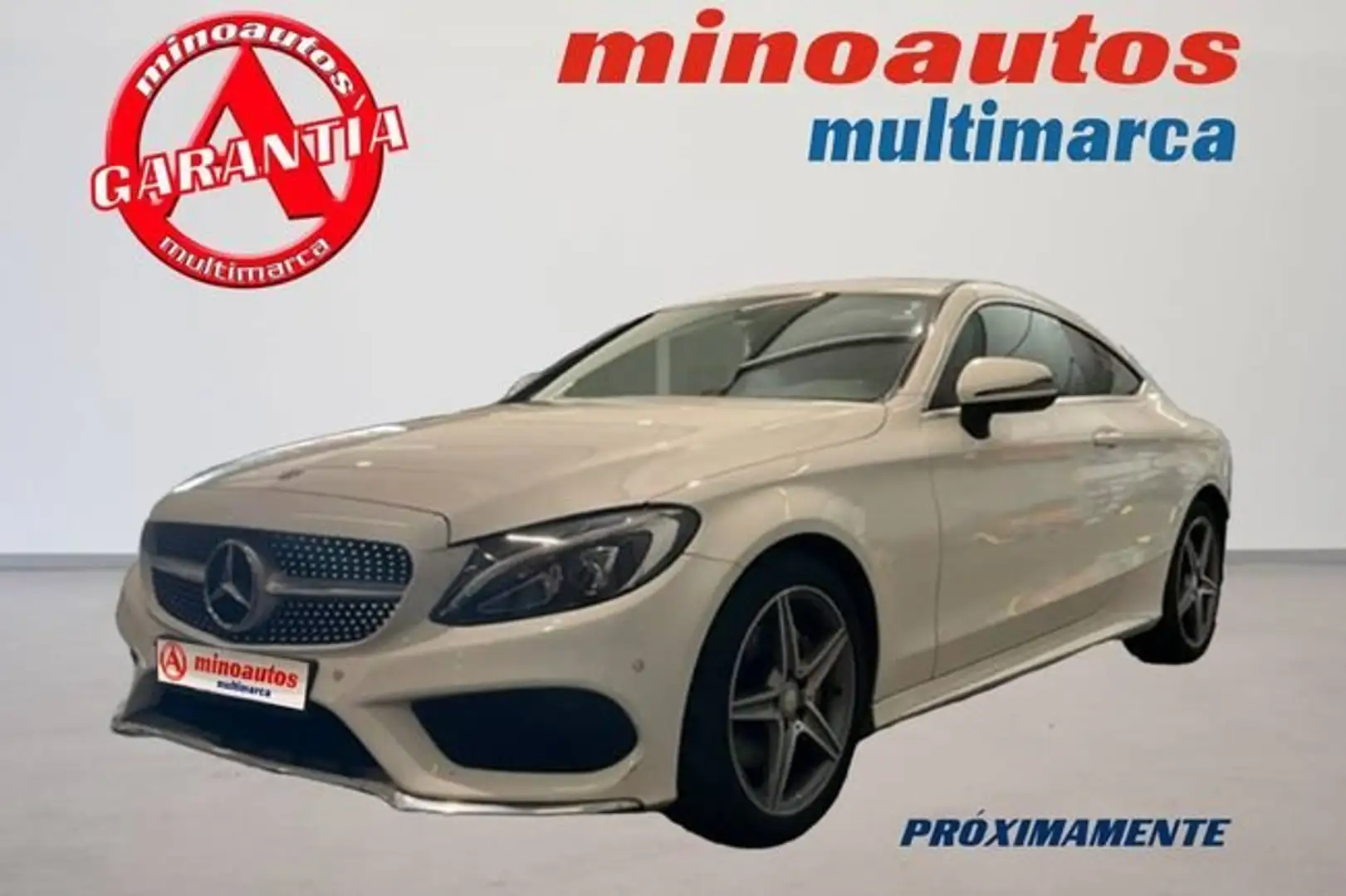 Mercedes-Benz C 180 COUPÉ 156 CV 7G-TRONIC AMG LINE Blanco - 1