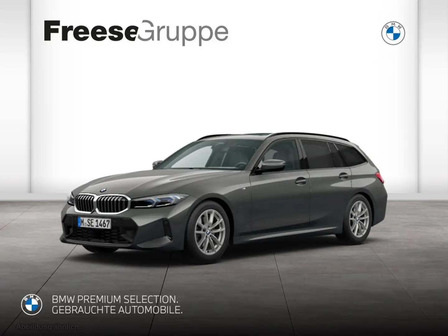 BMW 320 d xDrive Touring M Sportpaket Head-Up HiFi Gris - 1