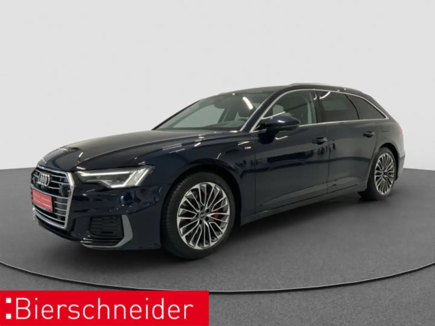 Audi A6 Av 55 TFSI e qu S-Line AHK MATRIX B&O HuD ACC Blau - 2