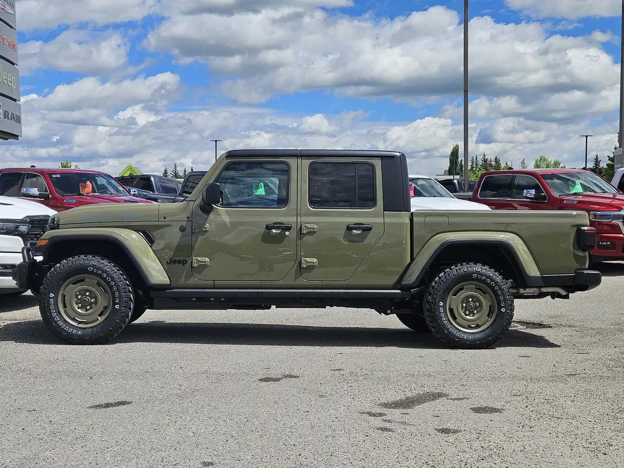 Jeep Gladiator fotografie Jeep Gladiator