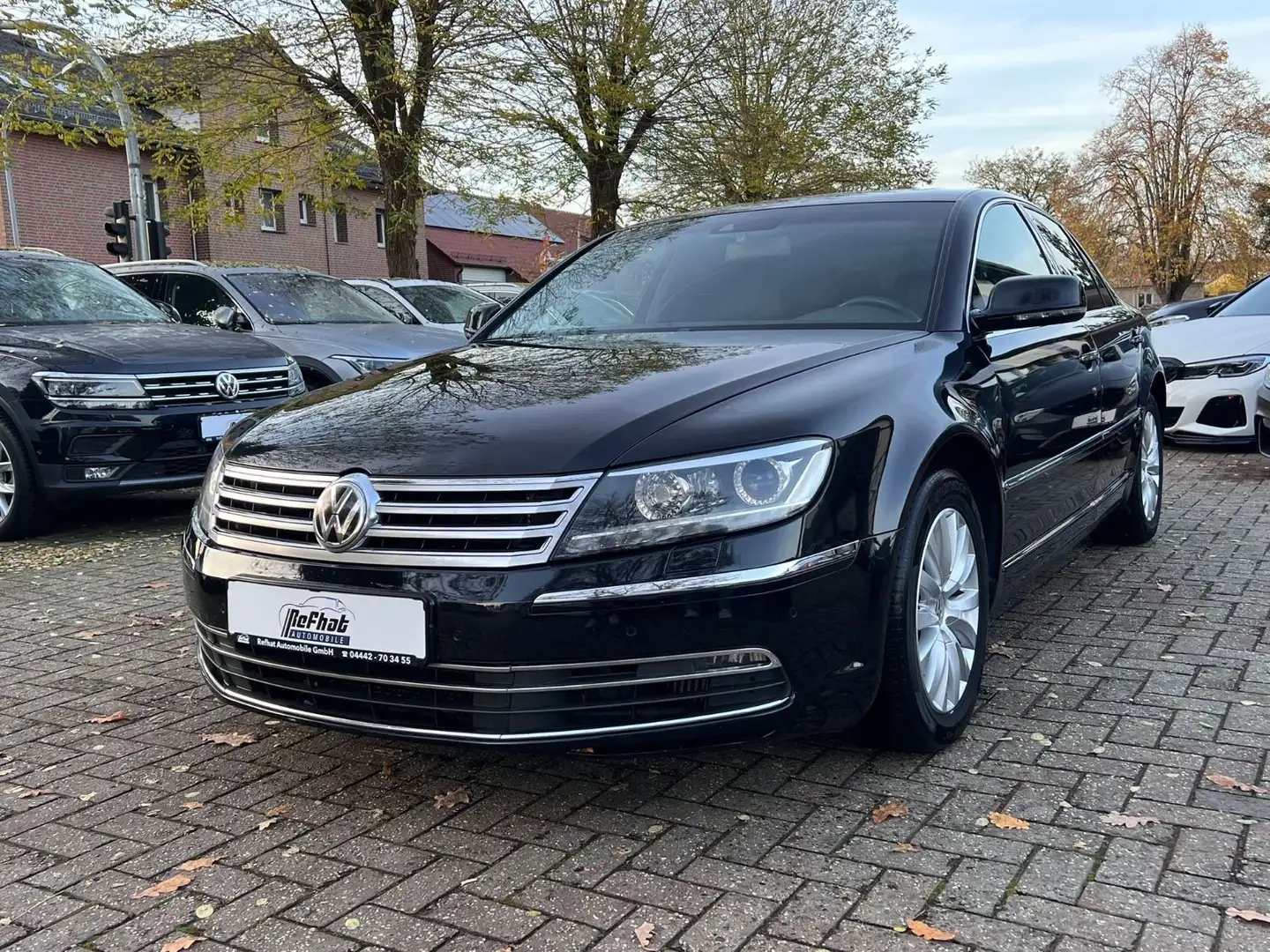 Volkswagen Phaeton V6 TDI 5-Sitzer 4Motion*DYNAUDIO*S-DACH* Noir - 2