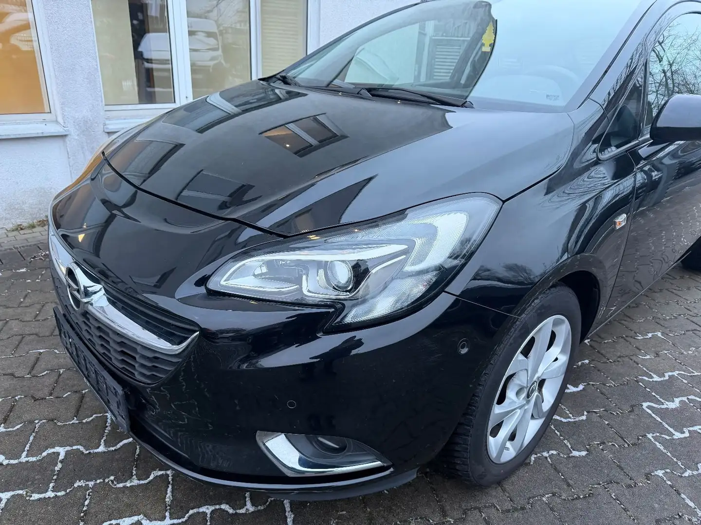Opel Corsa E Innovation ecoFlex * 1.Hand * TÜV Neu Schwarz - 2