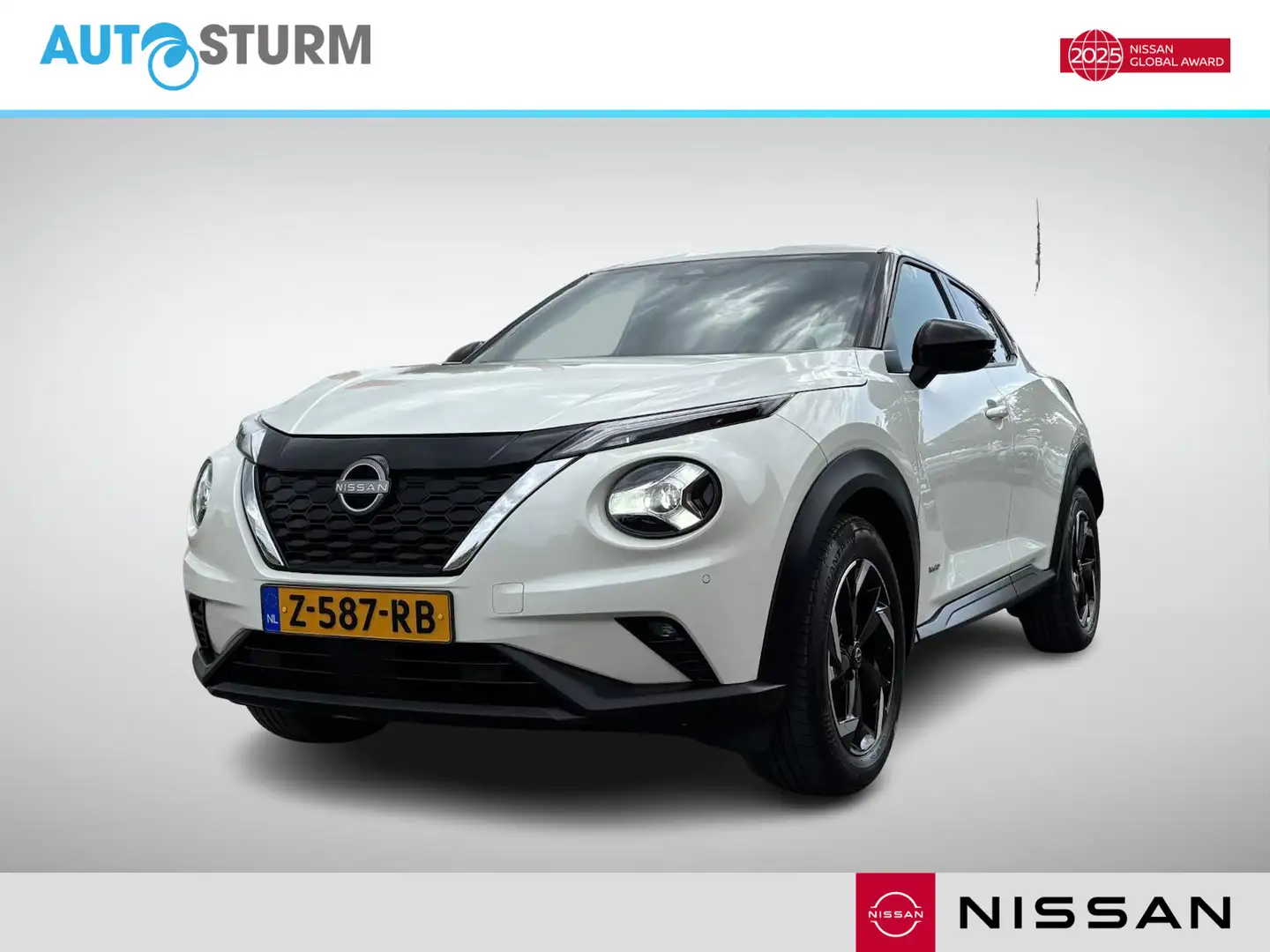 Nissan Juke 1.6 Hybrid N-Connecta | Navigatie | Camera | Keyle Blanc - 1