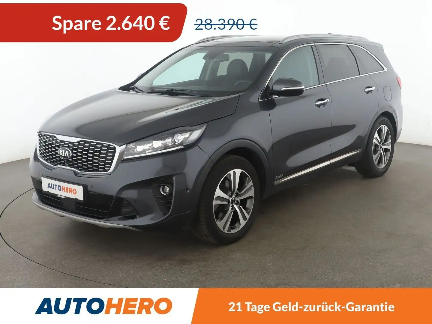 Kia Sorento 2.2 CRDi Platinum Edition 4WD Aut.*NAVI*LED*CAM Grau - 1