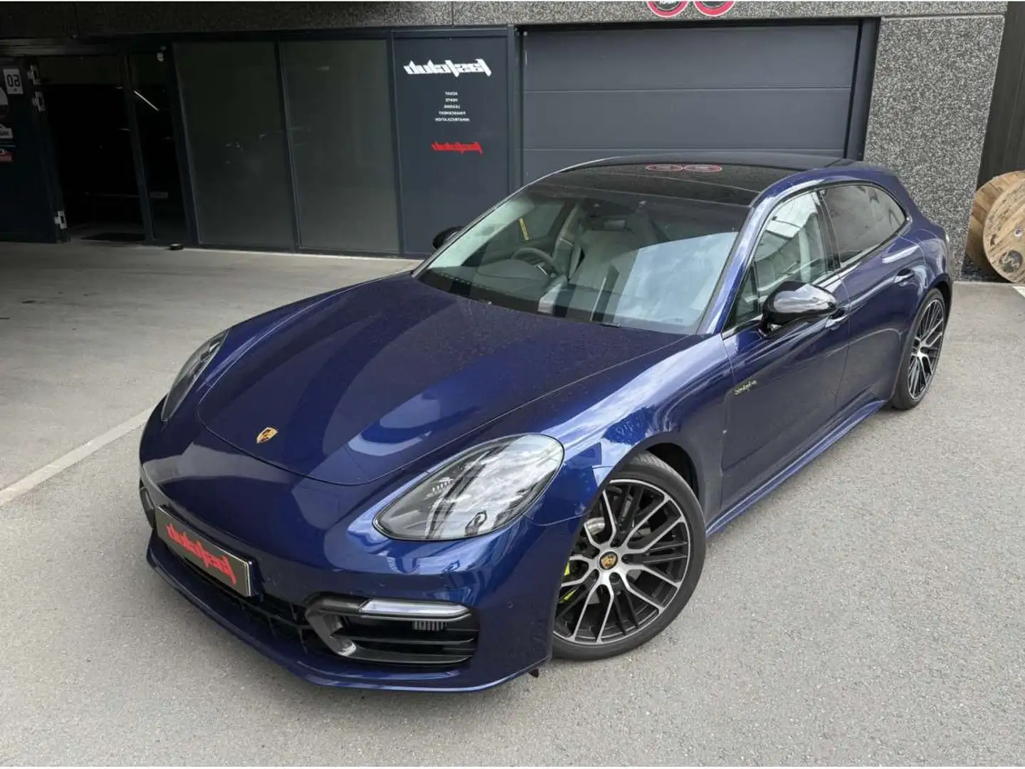 Porsche Panamera S Turismo 4S Pack Platinium Bleu - 1