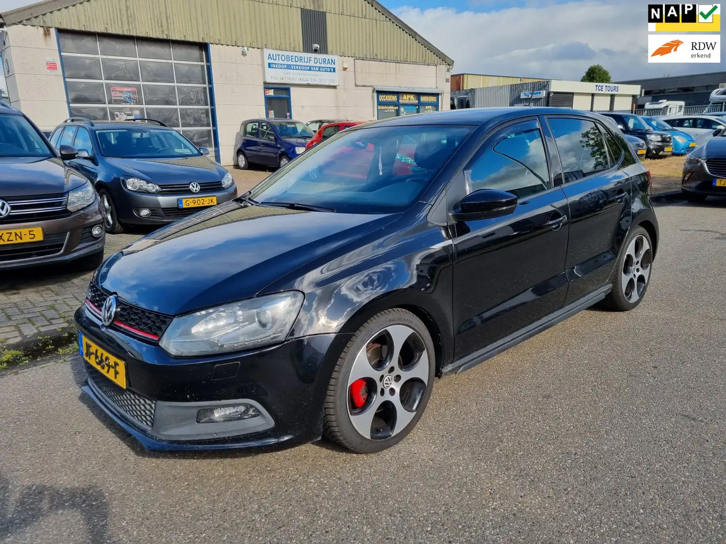 Volkswagen Polo GTI 1.4 TSI 132kw DSG Aut. 5-Drs Bj:2011 Nero - 1