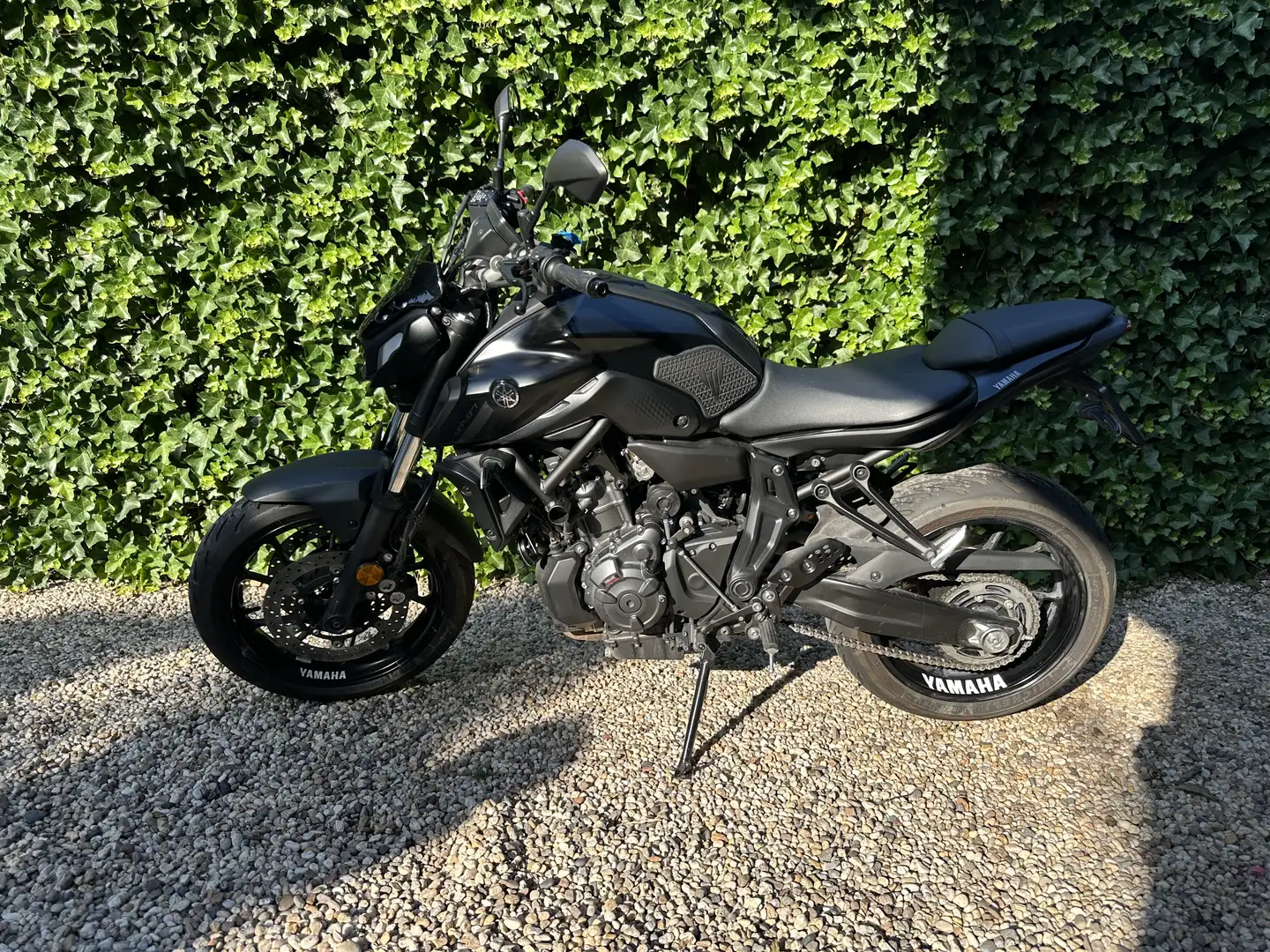 Yamaha MT-07 A2 Zwart - 2