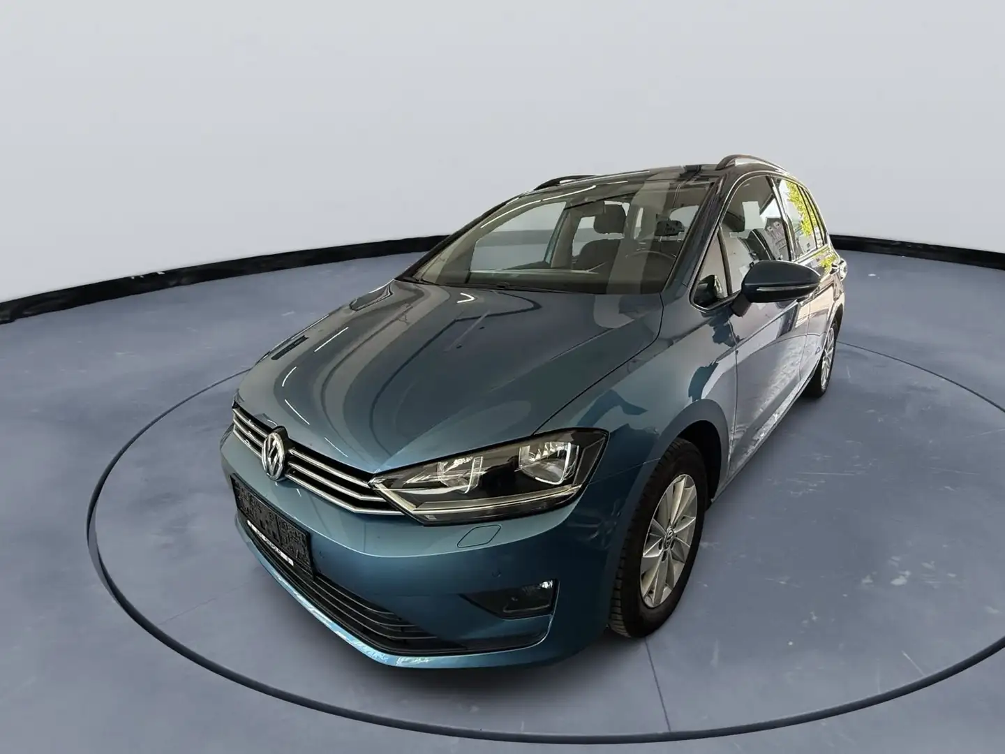 Volkswagen Golf Sportsvan 1,6 TDI BMT Rabbit Blau - 2