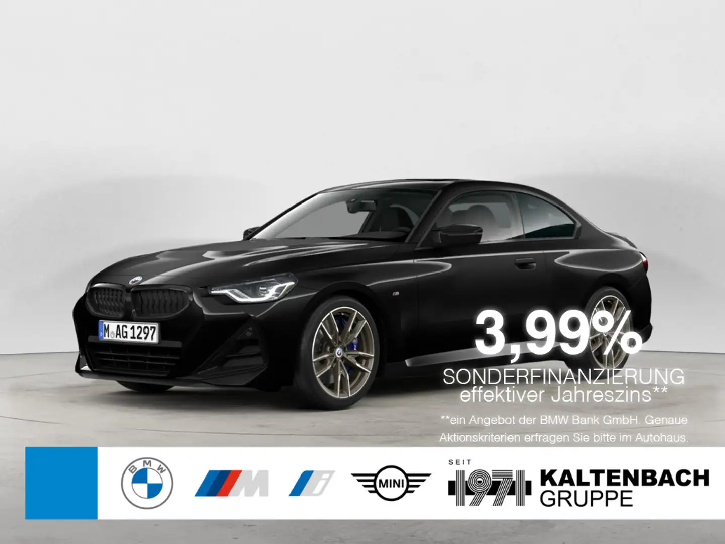 BMW 240 Mi xDrive AHK LED NAVI HGSD SHZ PDC KLIMA Nero - 1