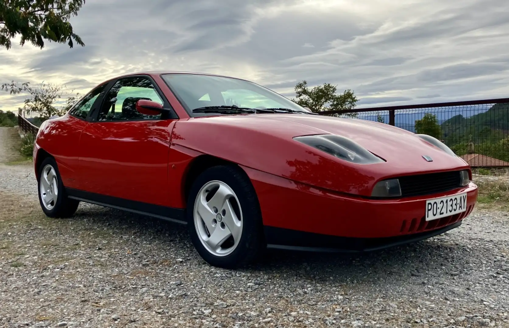 Fiat Coupe Turbo 16v Rojo - 2