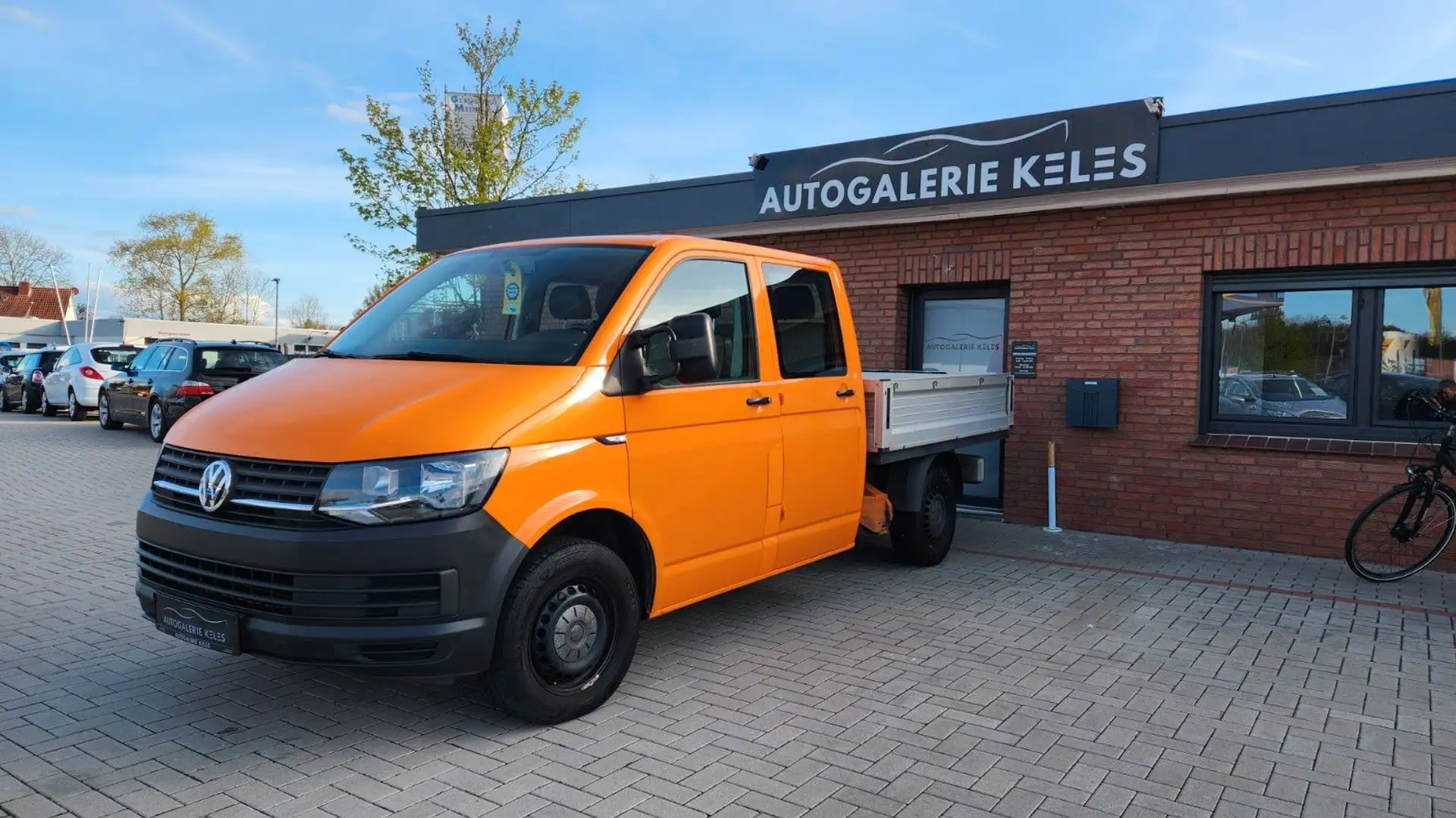Volkswagen T6 Transporter Pritsche Doppelkabine lang KLIMA* Orange - 2