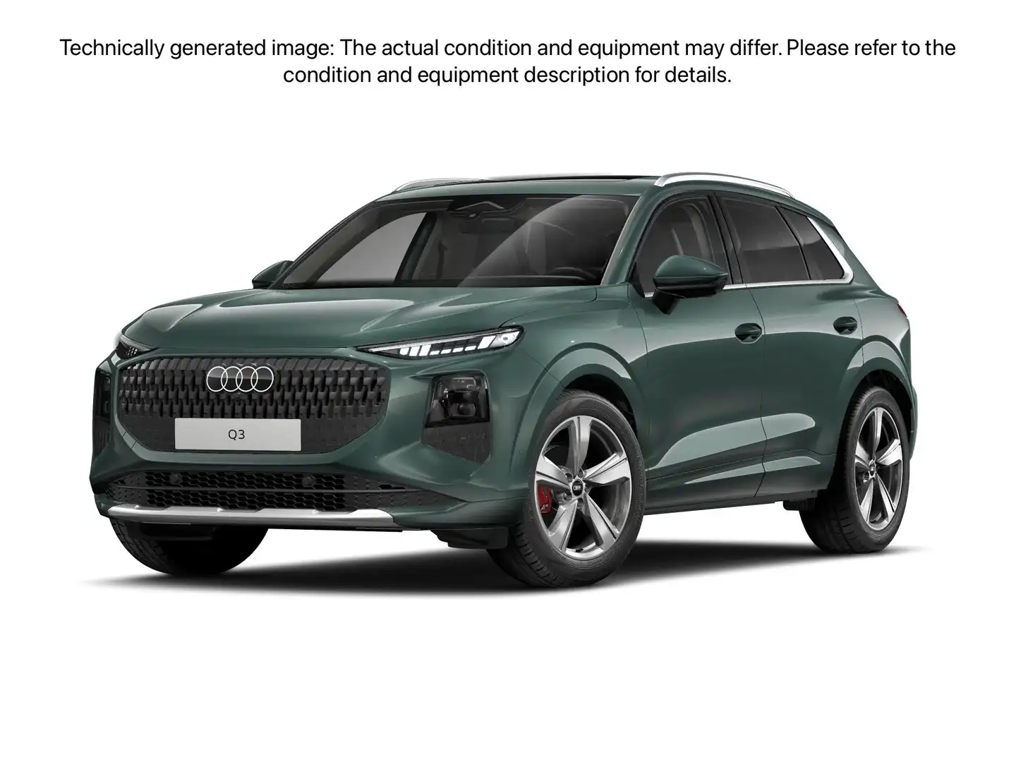 Audi Q3 TFSI 110 kW  intense Grün - 1