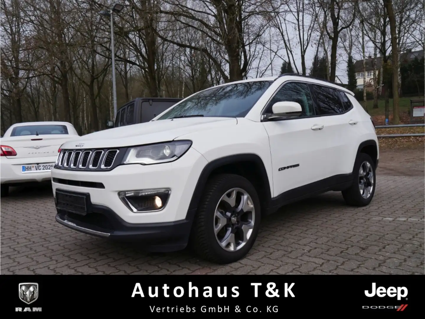Jeep Compass Limited 4WD 1.4 MultiAir EU6d-T Bianco - 1