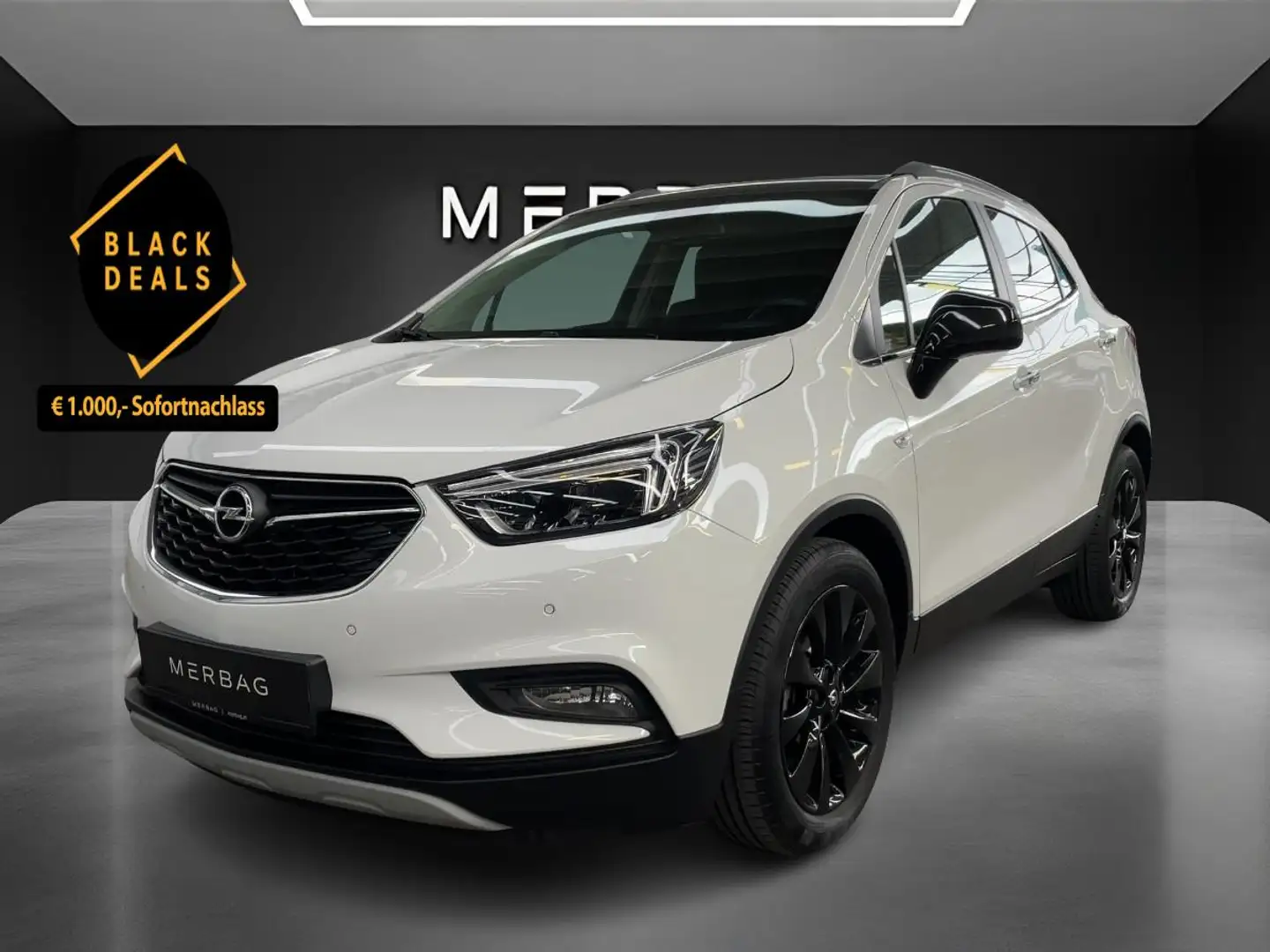 Opel Mokka X 1,4 Turbo Design Line Aut. Weiß - 1