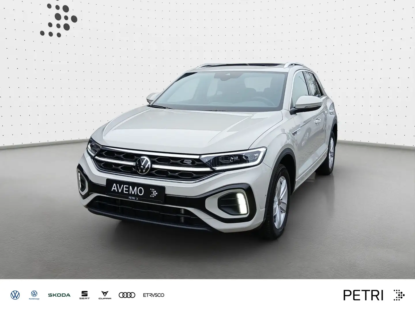 Volkswagen T-Roc T-ROC R-Line 2.0TDI DSG*PANO*IQ-Light&Drive*KAM* Grau - 1