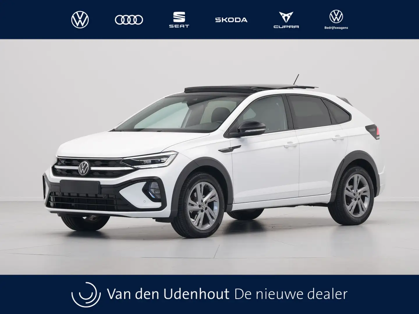 Volkswagen Taigo 1.0 TSI 110pk R-Line Panorama Matrix Led Clima Nav Wit - 1